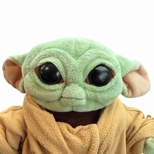 Baby Yoda Plush Build-A-Bear Star Wars Mandalorian Grogu The Child 14" with Robe